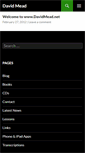 Mobile Screenshot of davidmead.net